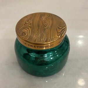 Capri Blue candle, Fir & Firewood scent from Anthropologie, size M, never burned